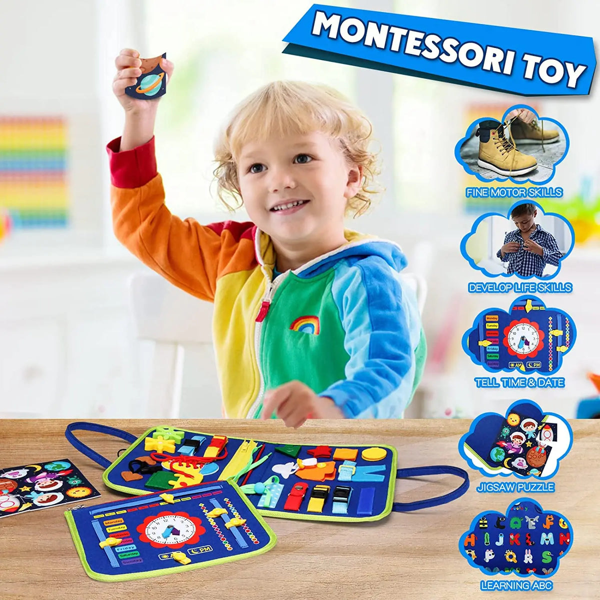 Juego montessori para que tu peque aprenda y se divierta al mismo tiempo